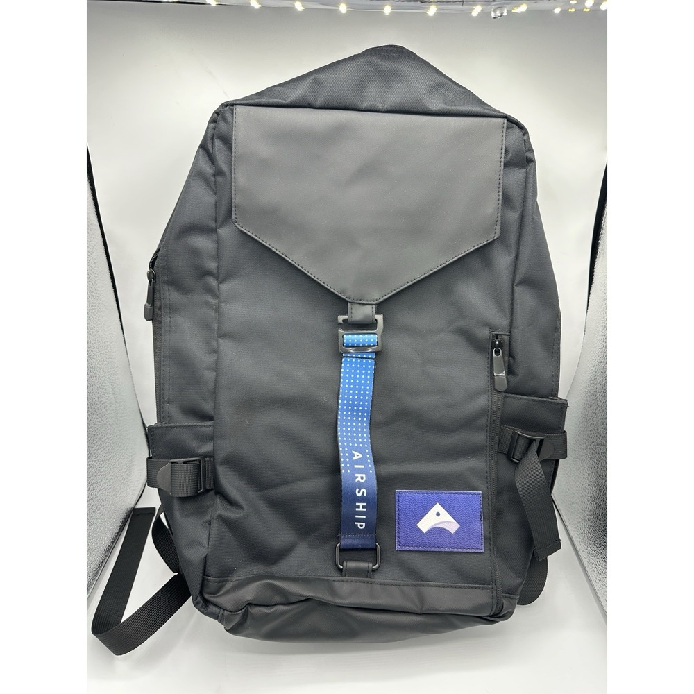 OrigAudio Airship Backpack Black Laptop Bag‎ Modern Travel Tech Pack New